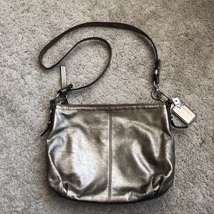 Coach Metallic Crossbody Bag
